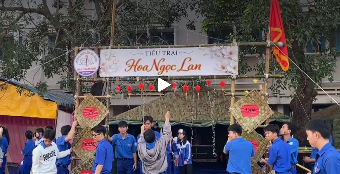 KHOẢNH KHẮC HỘI TRẠI XUÂN THPT HÀM THUẬN NAM LỚP 12A1 (2023 - 2026)